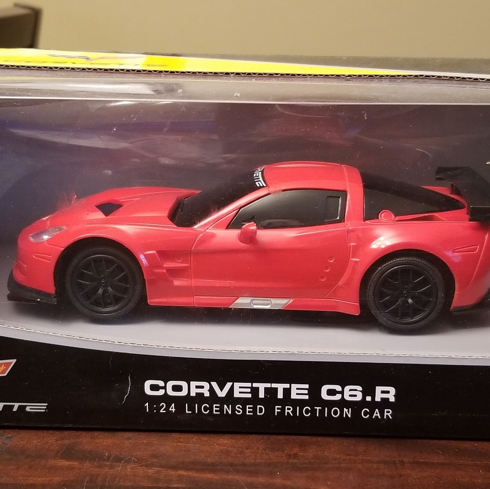 Red Toy Corvette